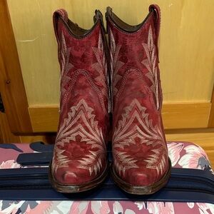 Circle G Side Zip Western Boots